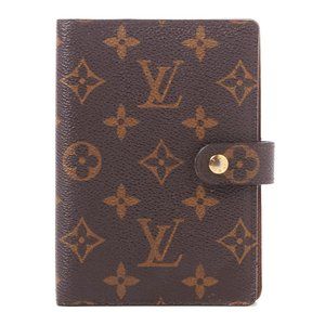 Louis Vuitton Monogram Small Ring Agenda Cover